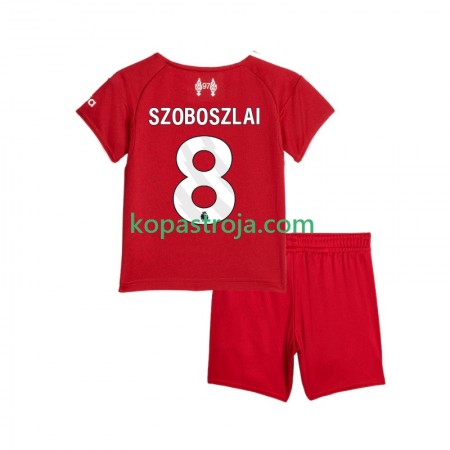 Billiga Fotbollströjor Liverpool Dominik Szoboszlai 8 Barn Hemma tröja 2025/26 Kortärmad